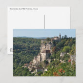 Carte Postale Rocamadour (Devant / Derrière)