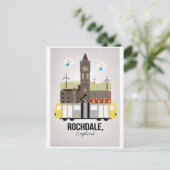 Carte postale Rochdale (Debout devant)