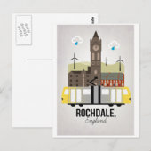 Carte postale Rochdale (Devant / Derrière)