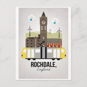 Carte postale Rochdale