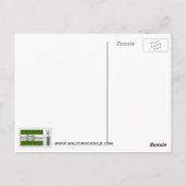 CARTE POSTALE ROCHE AUTOUR DE LA COUR (Dos)