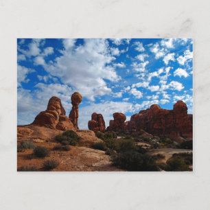 Carte Postale Roche Balancée, Parc national des Arches, Utah