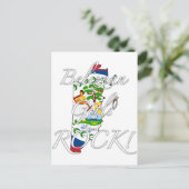 Carte Postale Roche bélizéenne de filles ! (Debout devant)