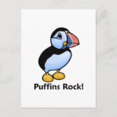 Carte Postale Roche de macareux ! (Devant)