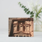 Carte Postale roche du trésor petra (Debout devant)