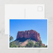 Carte Postale Roche rouge de Sedona (Devant / Derrière)