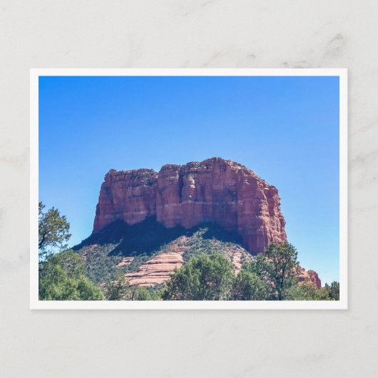 Carte Postale Roche rouge de Sedona (Devant)