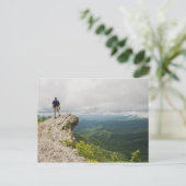 Carte Postale Roche soufflante en Caroline du Nord (Debout devant)