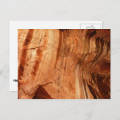 Carte Postale Roche striée de double arc Alcôve I de Sion (Devant / Derrière)