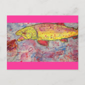 Carte Postale roche sur arc-en-ciel (Devant)