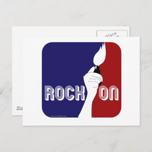 Carte Postale Roche sur logo (Devant / Derrière)