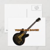 Carte Postale Roche vintage (Devant / Derrière)