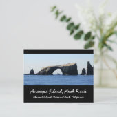 Carte Postale Rocher arc de l'île d'Anacapa (Debout devant)