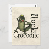 Carte Postale Rocher de crocodile (Devant / Derrière)