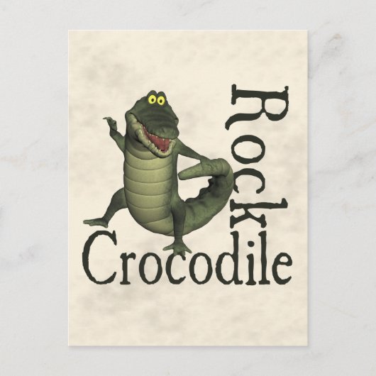 Carte Postale Rocher de crocodile (Devant)