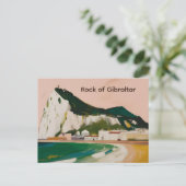 Carte Postale Rocher de Gibraltar (Debout devant)