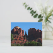 Carte Postale Rocher de la Cathédrale à Sedona Arizona Monument (Debout devant)