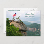 Carte Postale Rocher de la Cheminée (Devant / Derrière)