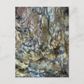 Carte Postale Rocher de lave de volcan (Devant)