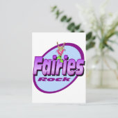 Carte Postale Rocher des fées (Debout devant)