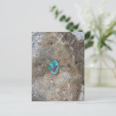 Carte Postale Rocher du Coeur Vert sur Burlington, Iowa River (Debout devant)