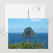 Carte Postale Rocher du Diamant 1 - Martinique, F.W.I. (Devant / Derrière)