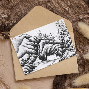 Carte Postale Rochers