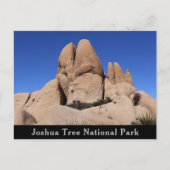 Carte Postale Rochers au parc national Joshua Tree (Devant)