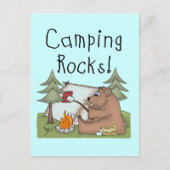 Carte Postale Rochers de camping (Devant)