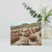 Carte Postale Rochers de Hamburger, Parc national du Capitol Ree (Debout devant)