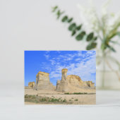 Carte Postale Rochers de monument dans le Kansas (Debout devant)