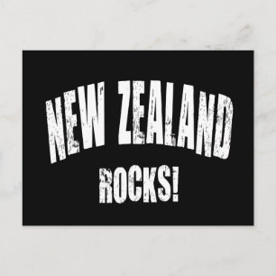 Carte Postale Rochers de Nouvelle-Zélande !