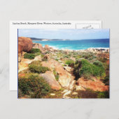 Carte Postale rochers de plage d'injidup (Devant / Derrière)