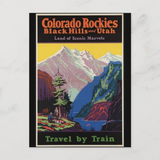 Carte Postale Rochers du Colorado (Devant)