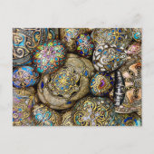 Carte Postale Rochers Faits À La Main ! (Devant)