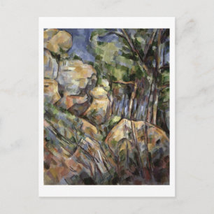 Carte Postale Rochers près des Grottes sous le Chateau Noir, v.1