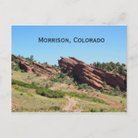 Rochers rouges en Morrison, Colorado