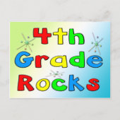 Carte Postale Roches de 4e année (Devant)