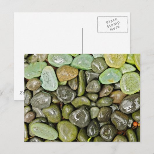 Carte Postale Roches décoratives (Devant / Derrière)