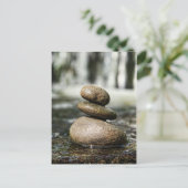 Carte Postale Roches douces avec cascade (Debout devant)