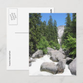 Carte Postale roches du fleuve yosemite (Devant / Derrière)
