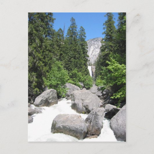 Carte Postale roches du fleuve yosemite (Devant)