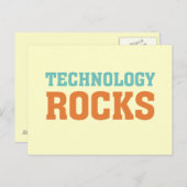 Carte Postale Roches technologiques (Devant / Derrière)