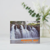 Carte Postale Rochester falls, Maurice (Debout devant)