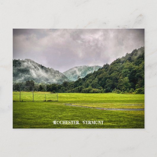Carte Postale Rochester Vermont (Devant)