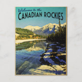 Carte Postale Rocheuses canadiennes (Devant)