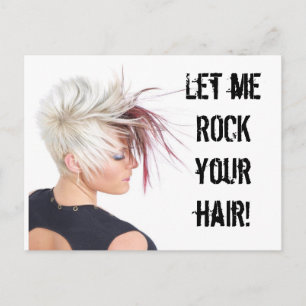 Carte Postale ROCHEZ vos cheveux ! ! !
