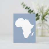 Carte Postale Rock Blue Audacious Afrique (Debout devant)