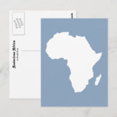 Carte Postale Rock Blue Audacious Afrique (Devant / Derrière)