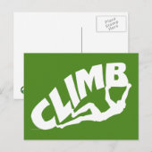 Carte Postale Rock Bouldering (Devant / Derrière)